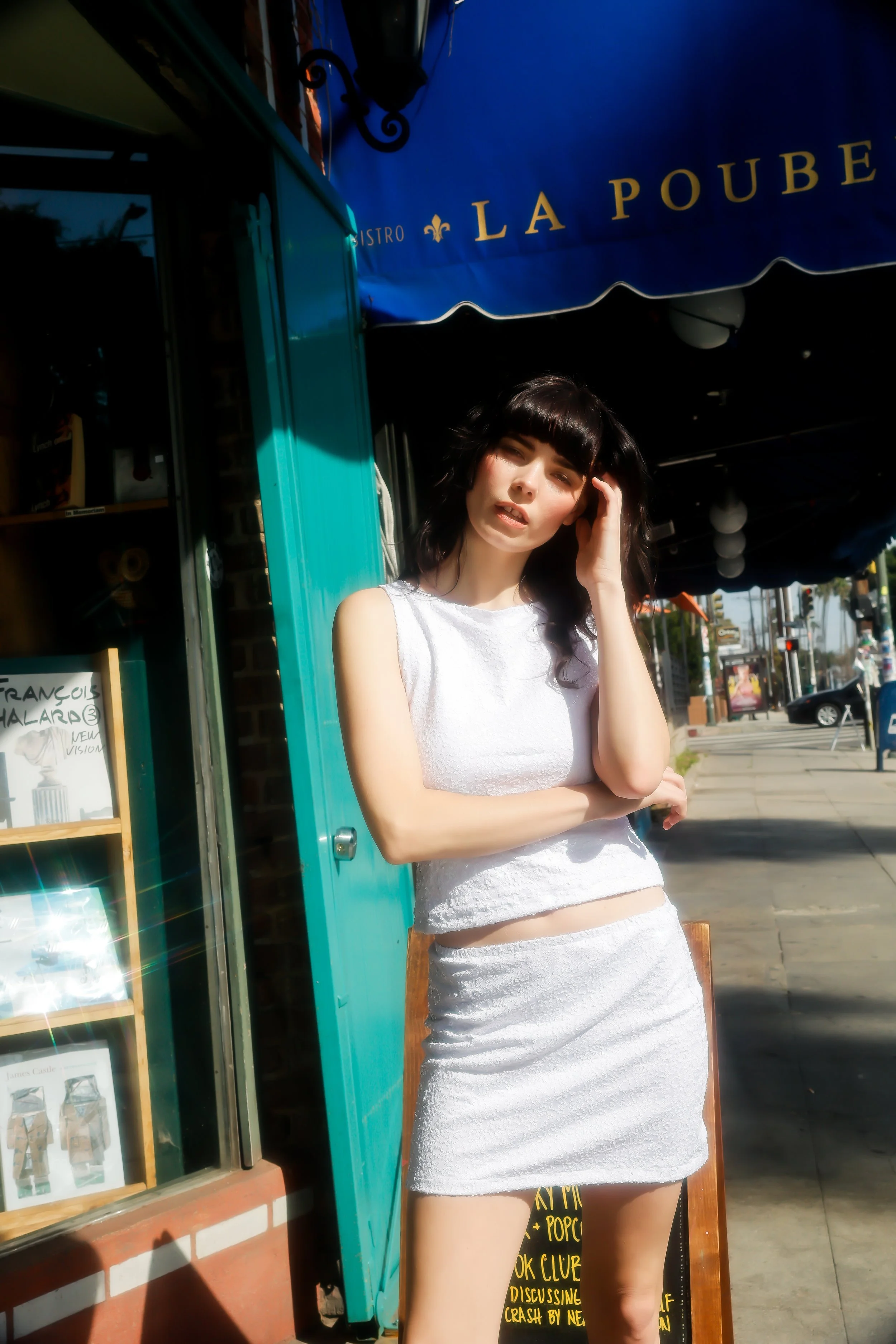 Isabelle Skirt Blue — Gigi
